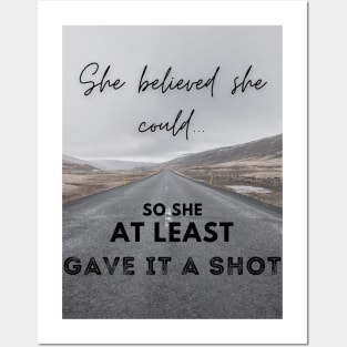 She Believed 1.1 - Highway Posters and Art